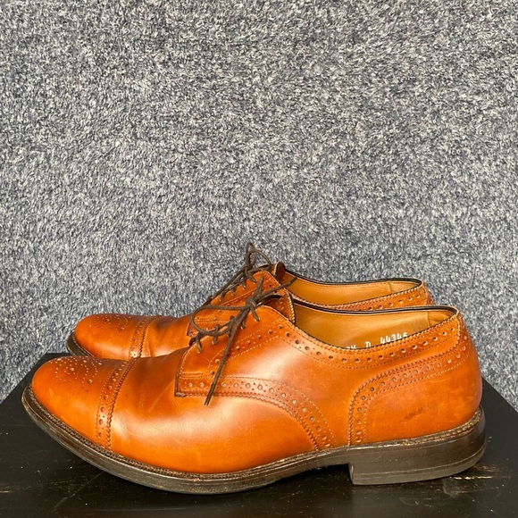 ALLEN EDMONDS Sanford Cap Toe Oxford Lace-up Dress Shoes - Picture 2 of 15